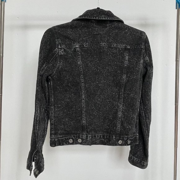 Levi's Premium Black Denim Jacket - Picture 6 of 7